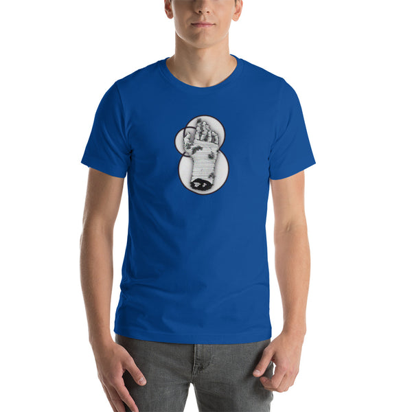 La Main Glitch - Short-Sleeve Unisex T-Shirt