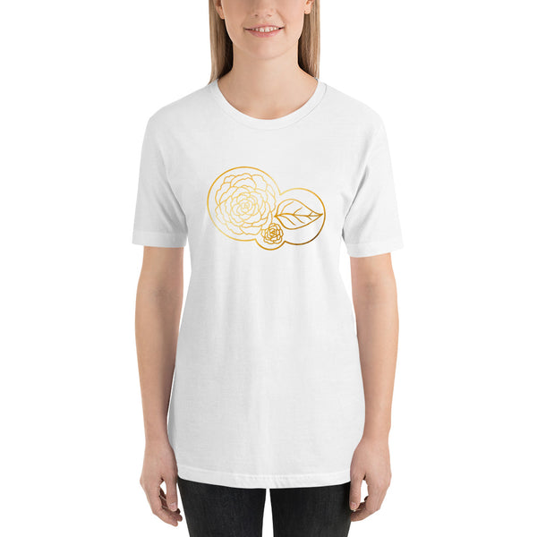 Gold Rose - Short-Sleeve Unisex T-Shirt