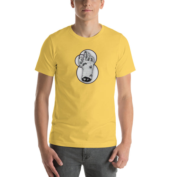 La Main Glitch - Short-Sleeve Unisex T-Shirt