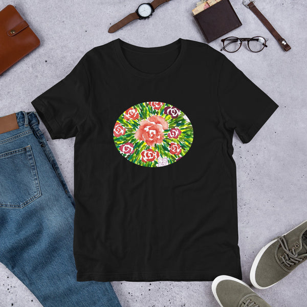 Rose Burst - Short-Sleeve Unisex T-Shirt
