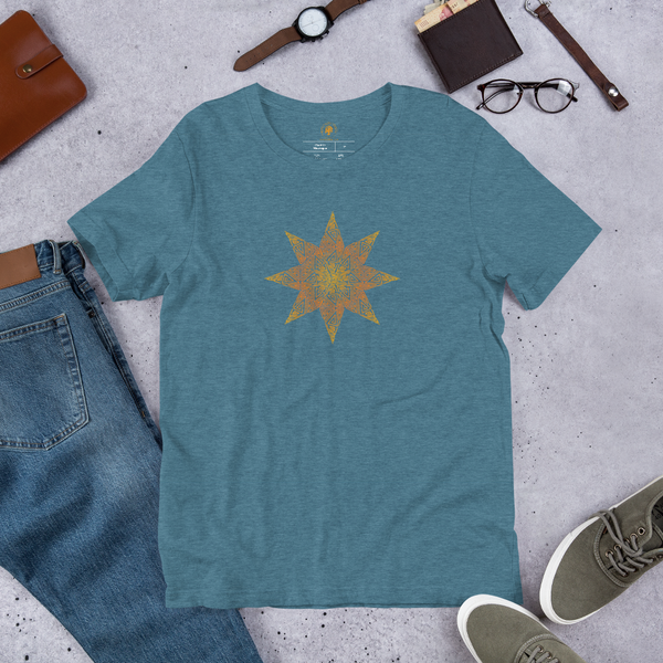 Geometric Sol - Short-Sleeve Unisex T-Shirt