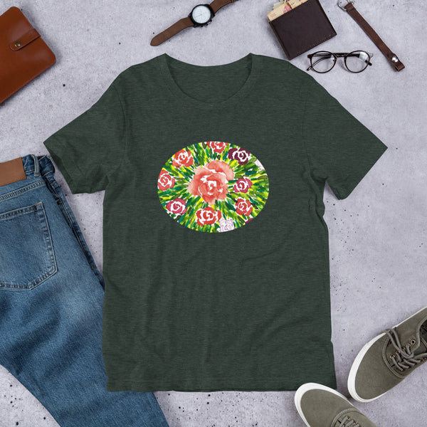 Rose Burst - Short-Sleeve Unisex T-Shirt