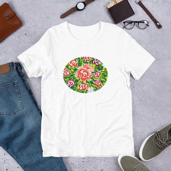Rose Burst - Short-Sleeve Unisex T-Shirt