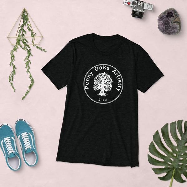 POA White Logo - Short sleeve t-shirt