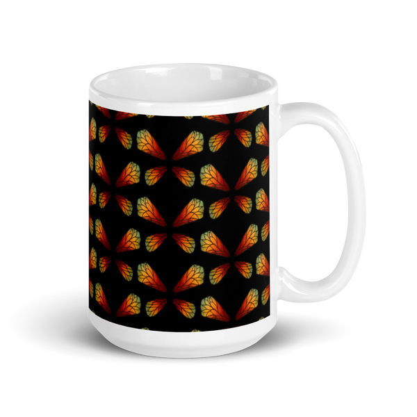 Butterfly Fairy Wings Glossy Mug