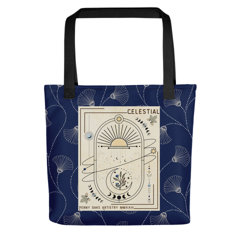 Vintage Style Celestial Tote bag