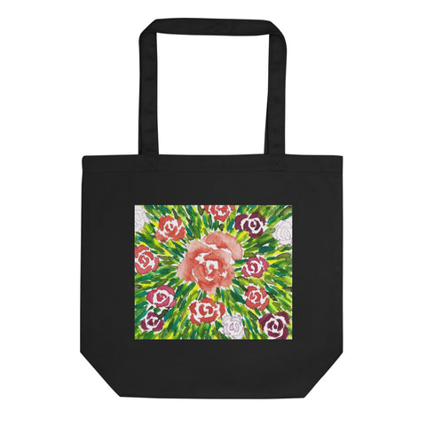 Rose Burst - Eco Tote Bag