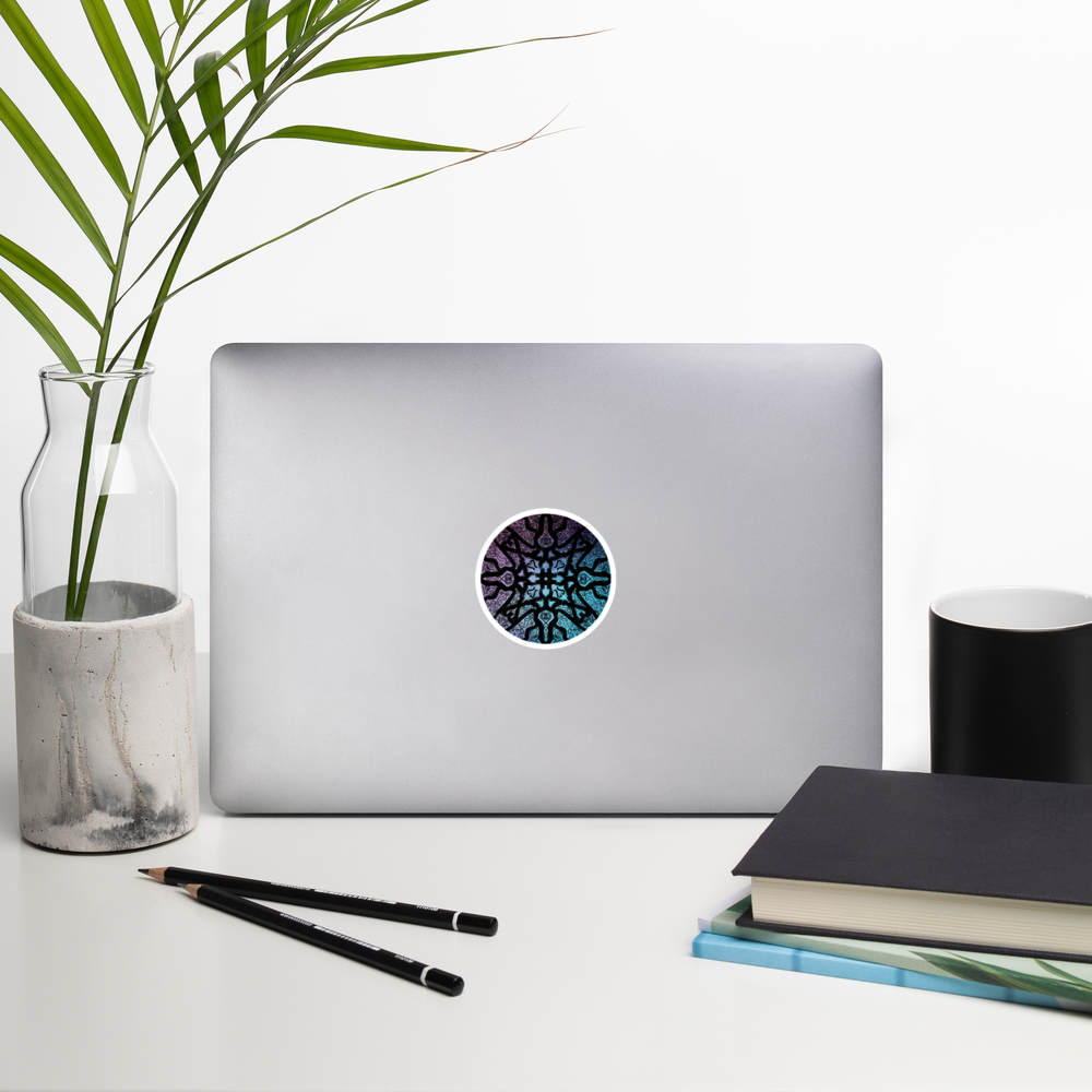 Galaxy Mandala - Bubble-free stickers
