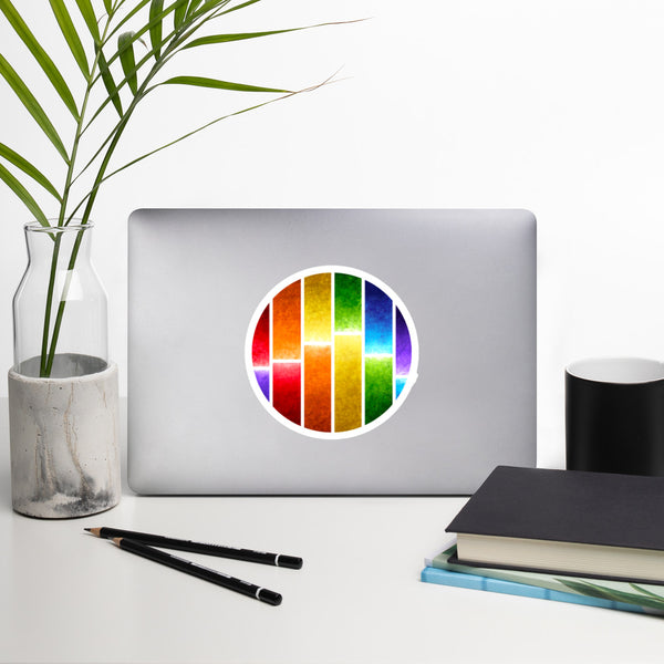 Rainbow Glow - Bubble-free stickers