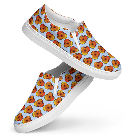 Men’s Sunflower slip-on canvas shoes