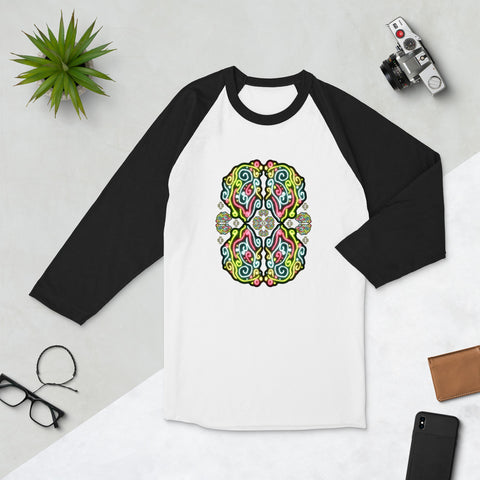 Neon Daydream - 3/4 sleeve raglan shirt