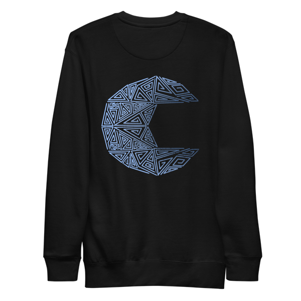 Geometric Sol & Moon - Unisex Fleece Pullover