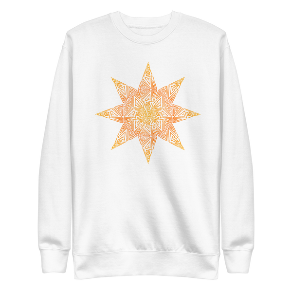 Geometric Sol - Unisex Fleece Pullover