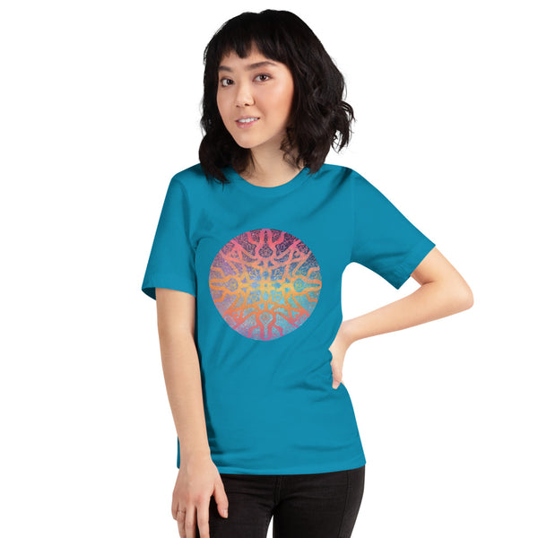 Sunrise Galaxy Mandala - Short-Sleeve Unisex T-Shirt