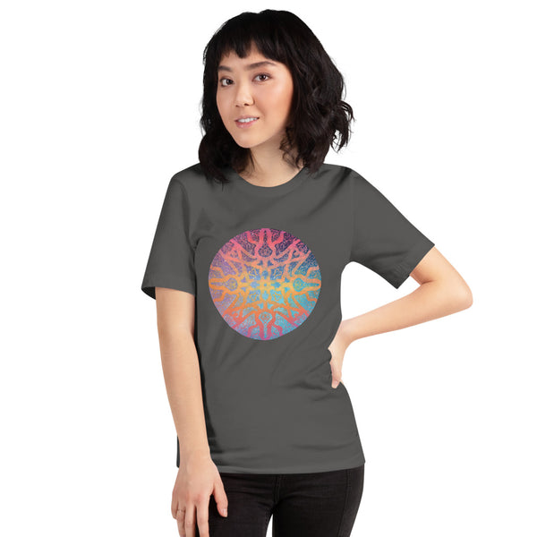 Sunrise Galaxy Mandala - Short-Sleeve Unisex T-Shirt