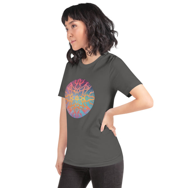 Sunrise Galaxy Mandala - Short-Sleeve Unisex T-Shirt