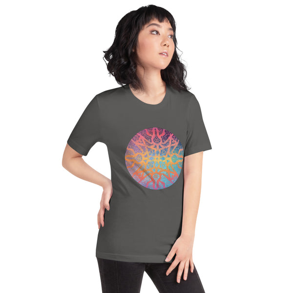 Sunrise Galaxy Mandala - Short-Sleeve Unisex T-Shirt