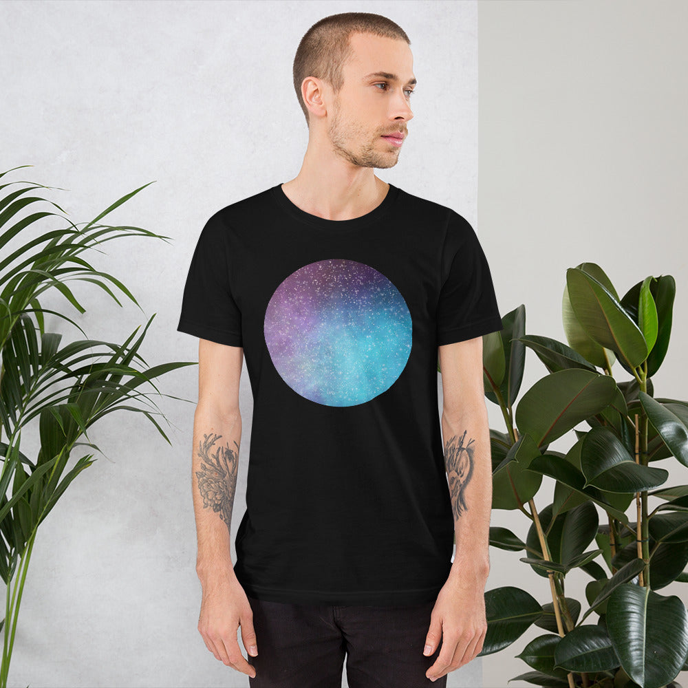 Galaxy Glimmer - Short-Sleeve Unisex T-Shirt