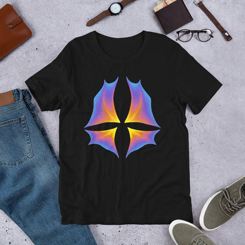 Sunset Wing Span - Short-Sleeve Unisex T-Shirt