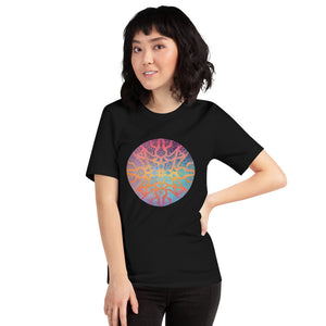 Sunrise Galaxy Mandala - Short-Sleeve Unisex T-Shirt