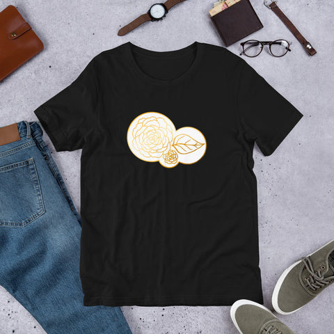 Gold Rose - Short-Sleeve Unisex T-Shirt