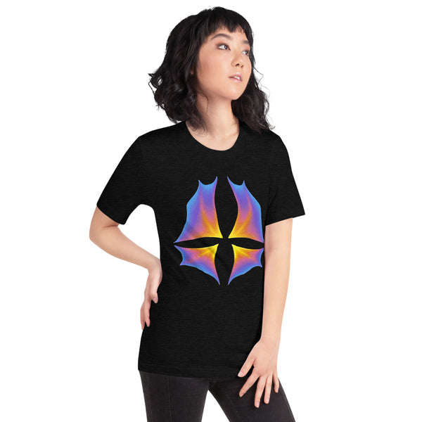 Sunset Wing Span - Short-Sleeve Unisex T-Shirt