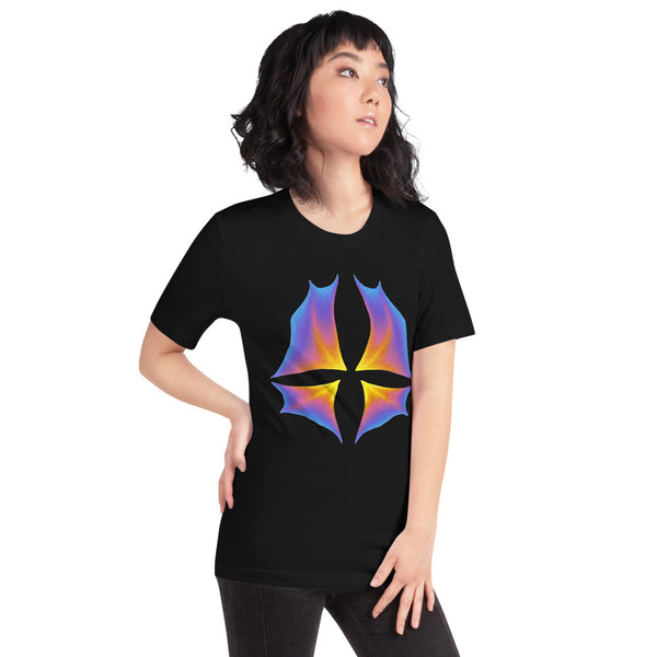 Sunset Wing Span - Short-Sleeve Unisex T-Shirt