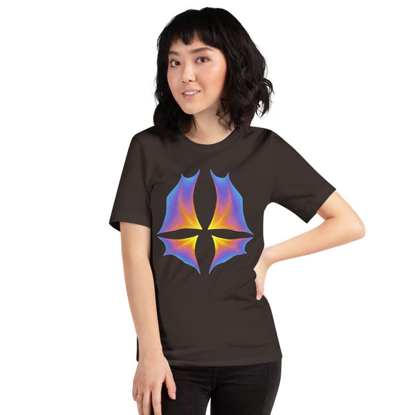 Sunset Wing Span - Short-Sleeve Unisex T-Shirt