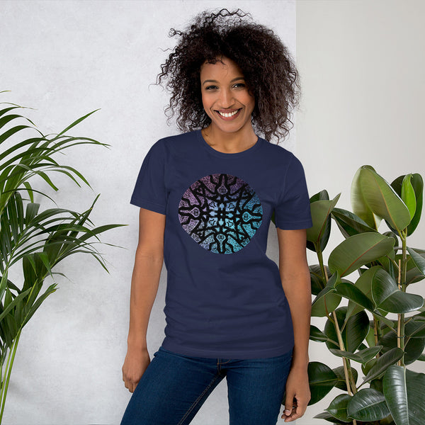 Galaxy Mandala - Short-Sleeve Unisex T-Shirt