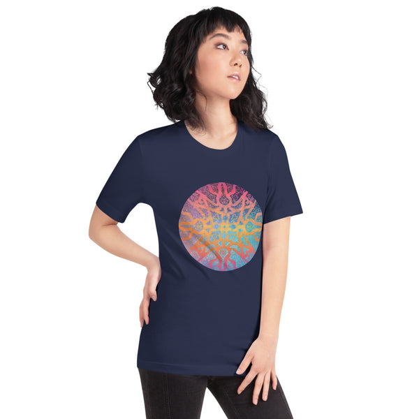 Sunrise Galaxy Mandala - Short-Sleeve Unisex T-Shirt