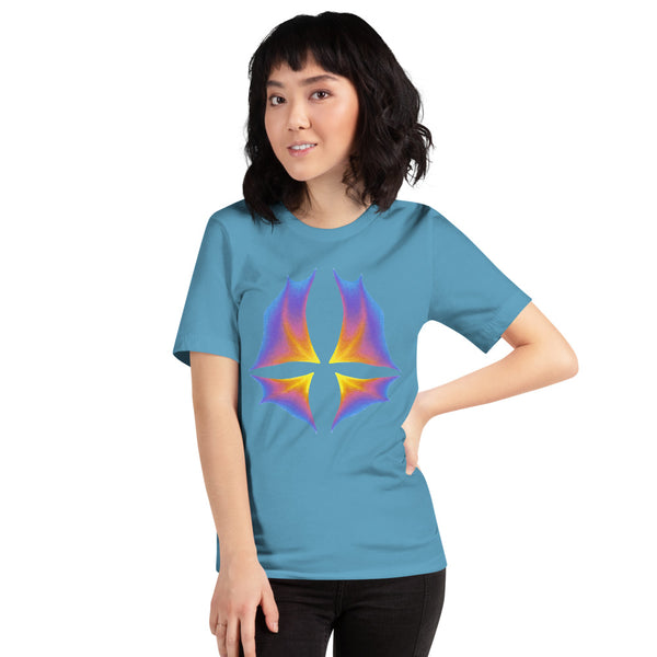 Sunset Wing Span - Short-Sleeve Unisex T-Shirt