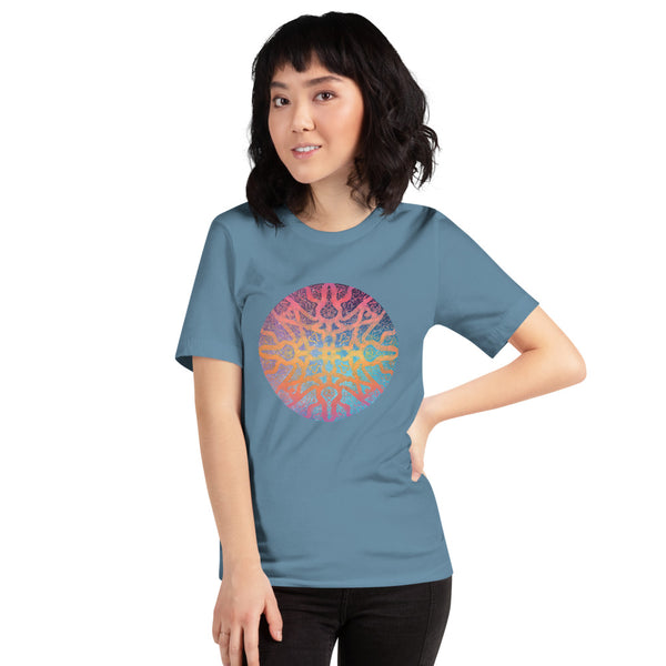 Sunrise Galaxy Mandala - Short-Sleeve Unisex T-Shirt