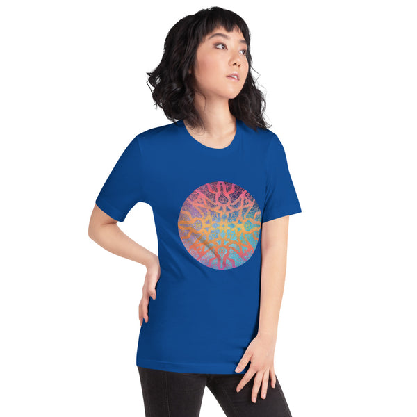 Sunrise Galaxy Mandala - Short-Sleeve Unisex T-Shirt