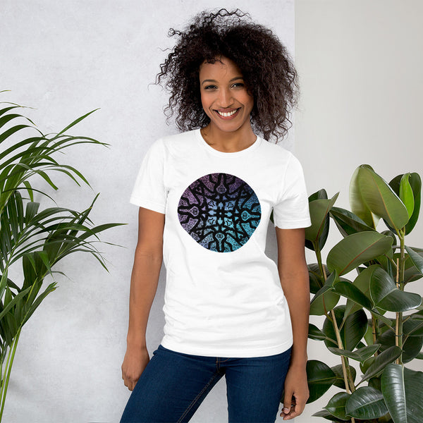 Galaxy Mandala - Short-Sleeve Unisex T-Shirt