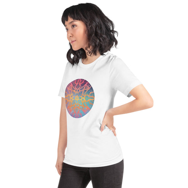 Sunrise Galaxy Mandala - Short-Sleeve Unisex T-Shirt