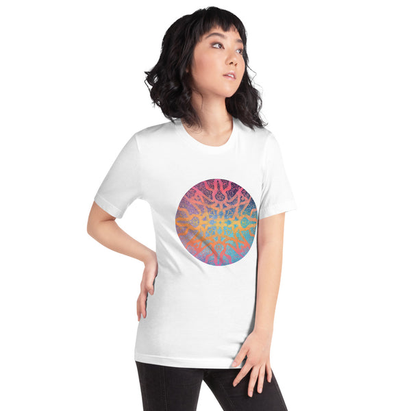 Sunrise Galaxy Mandala - Short-Sleeve Unisex T-Shirt