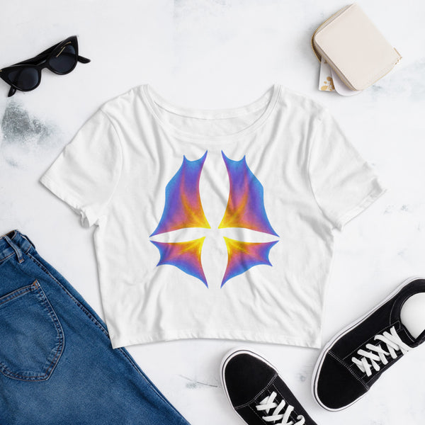 Sunset Wing Span - Women’s Crop Tee